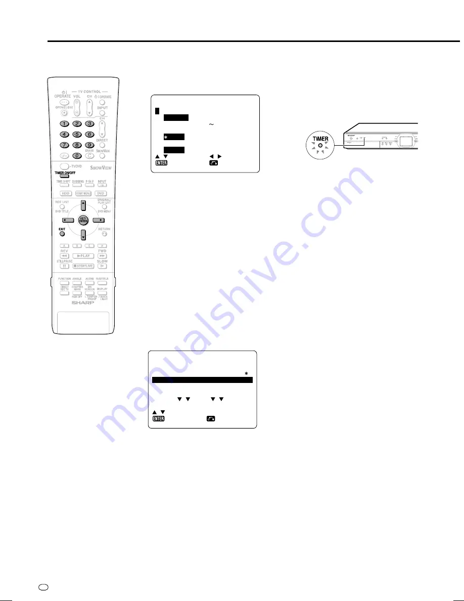 Sharp DV-HR300F Скачать руководство пользователя страница 44