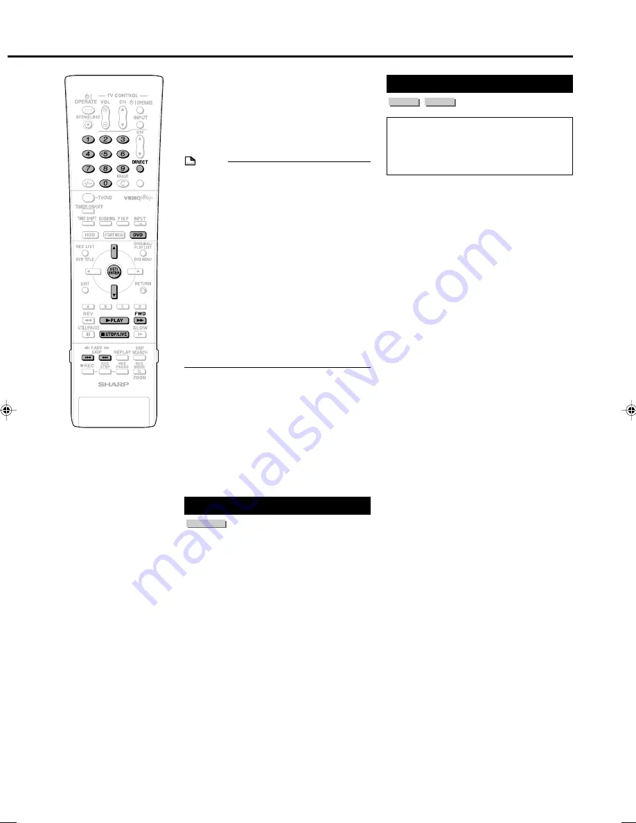 Sharp DV-HR300H Operation Manual Download Page 59