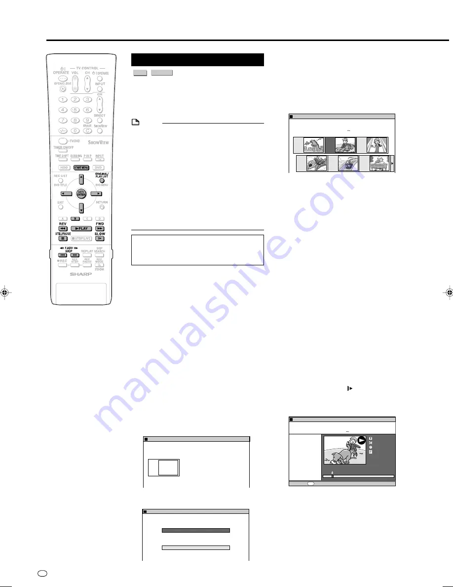 Sharp DV-HR300S Operation Manual Download Page 76