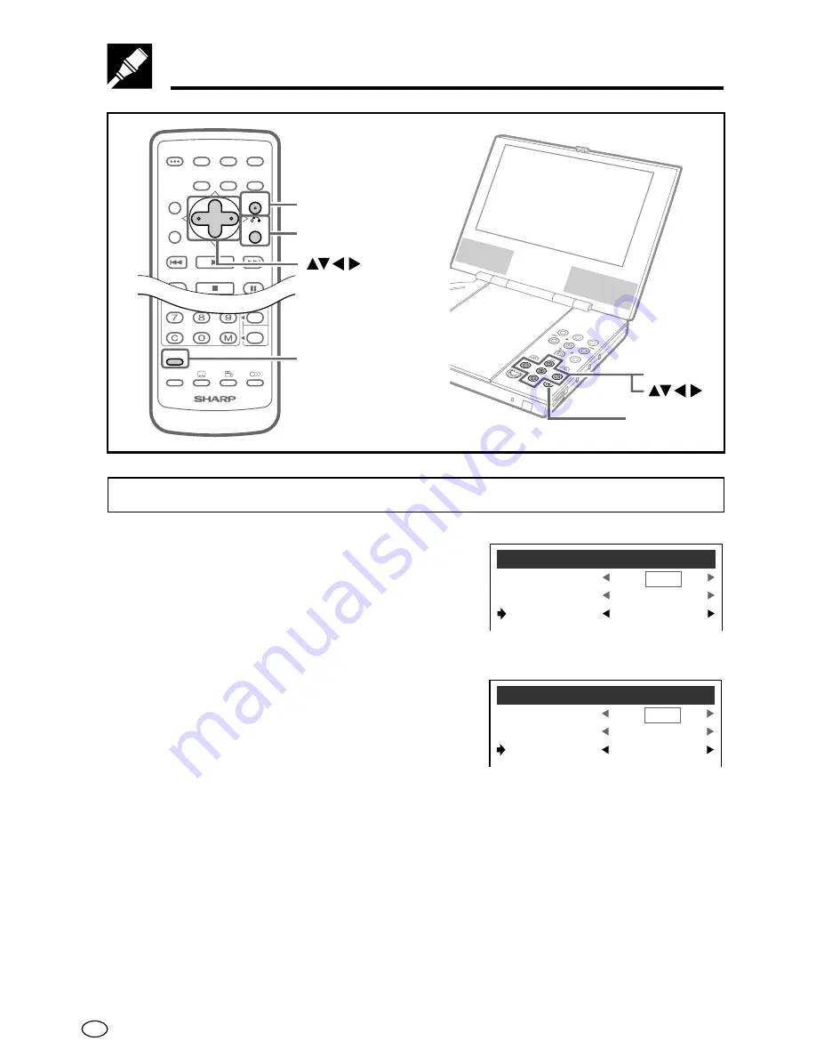 Sharp DV-L70BL Operation Manual Download Page 51