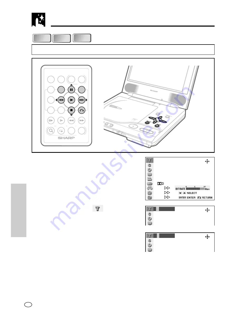 Sharp DV-L88S Скачать руководство пользователя страница 73