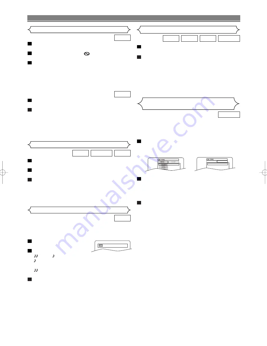 Sharp DV-NC100 Operation Manual Download Page 20