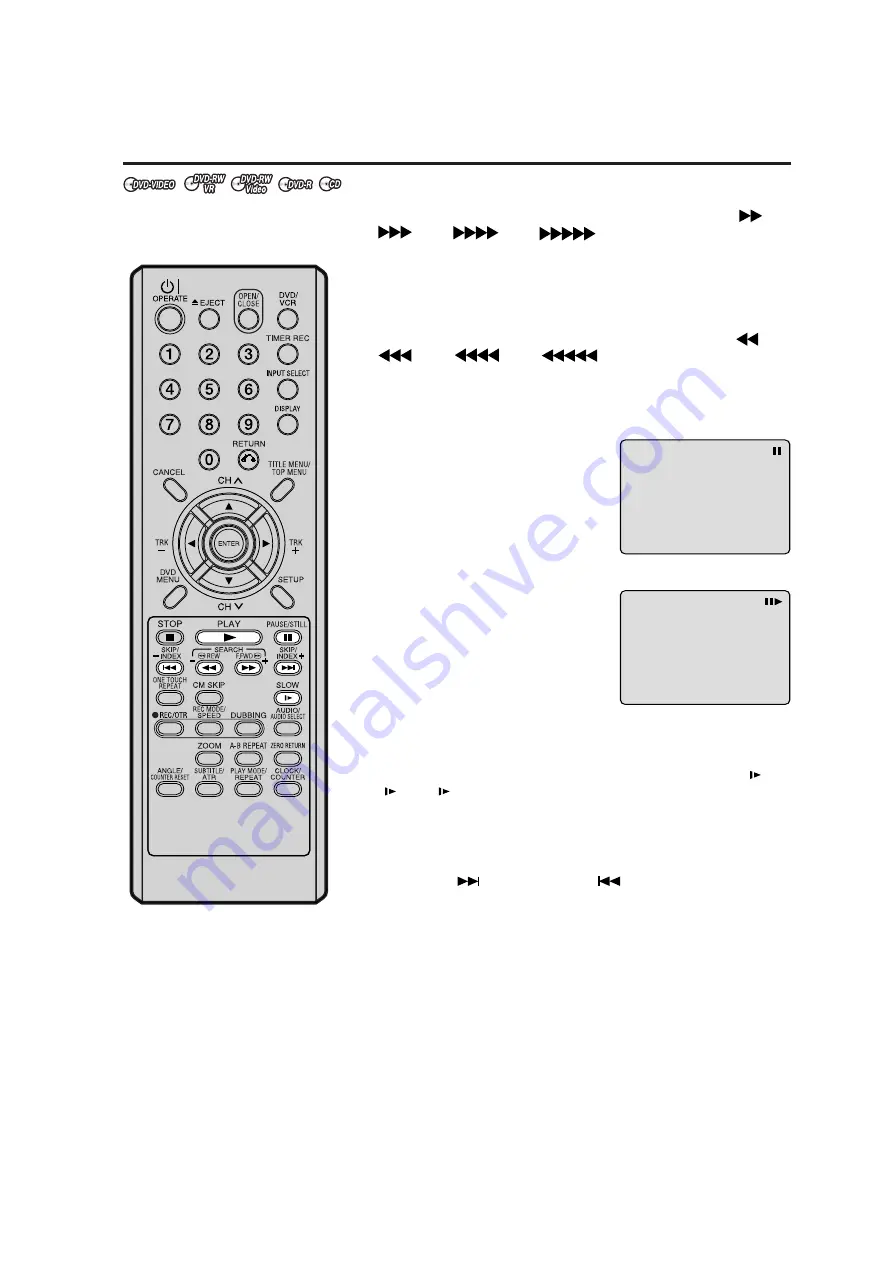 Sharp DV-RW250H Operation Manual Download Page 33