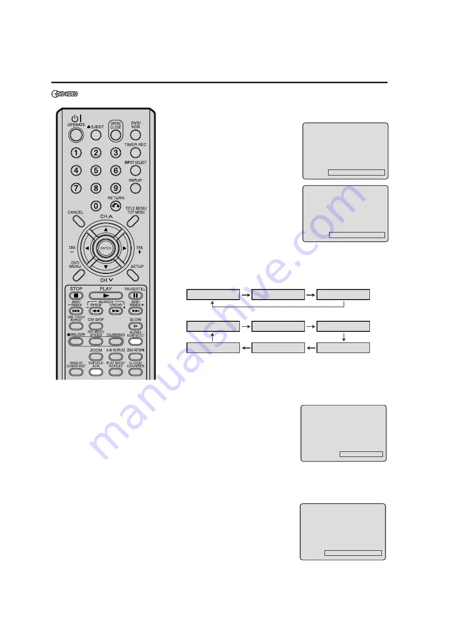 Sharp DV-RW250H Operation Manual Download Page 38