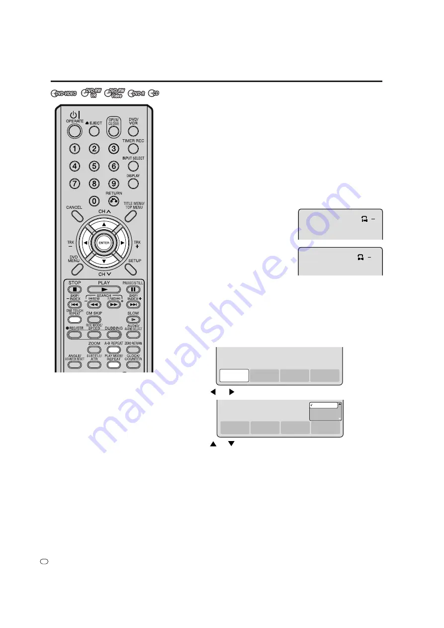 Sharp DV-RW270S Operation Manual Download Page 36