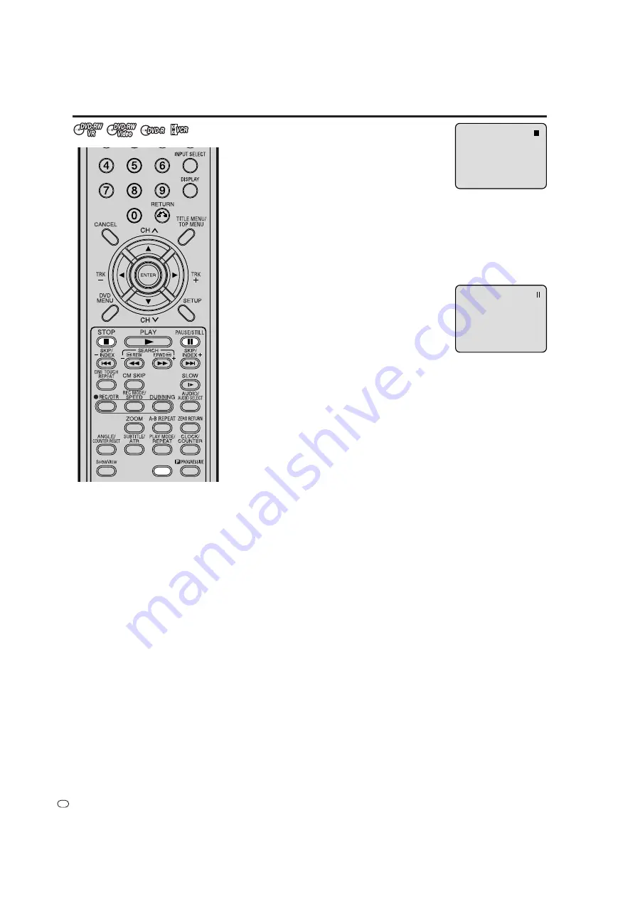 Sharp DV-RW270S Operation Manual Download Page 54