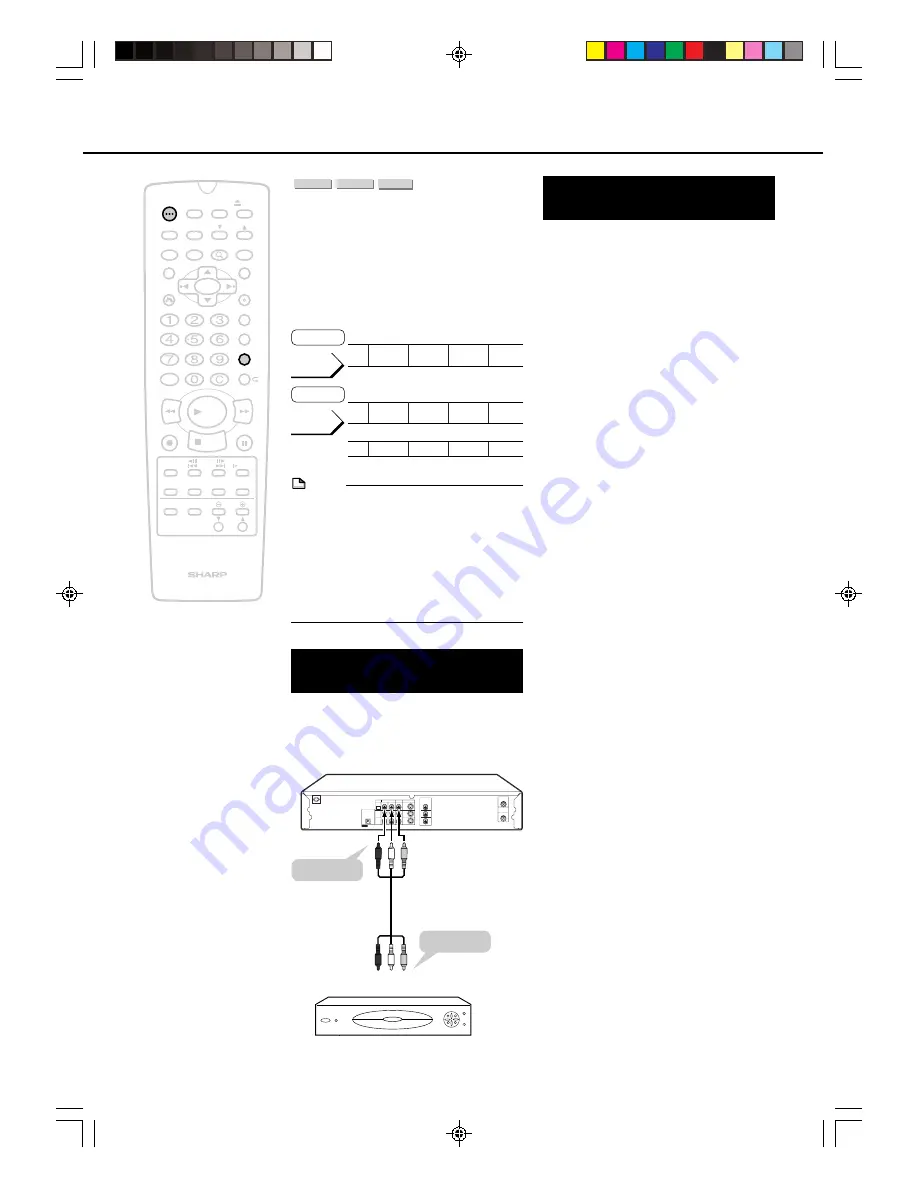 Sharp DV-RW2U Operation Manual Download Page 60