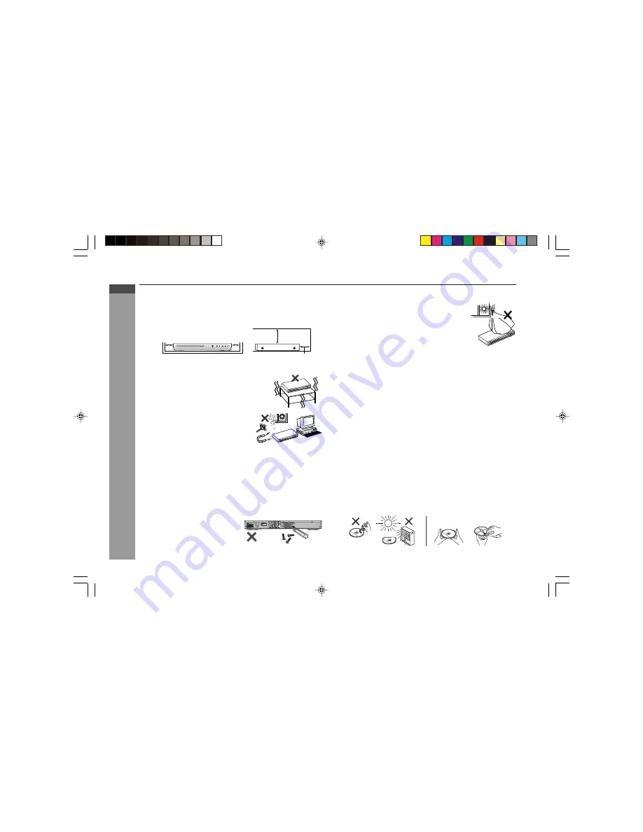 Sharp DV-SL1300W Operation Manual Download Page 4