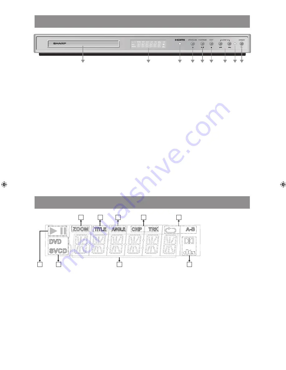 Sharp DV-SV97S Operation Manual Download Page 10