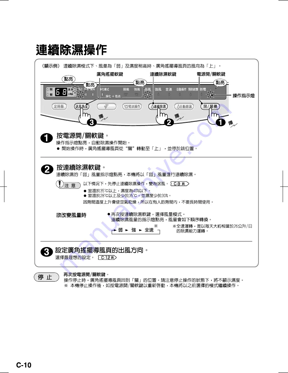 Sharp DW-R268A Operation Manual Download Page 30