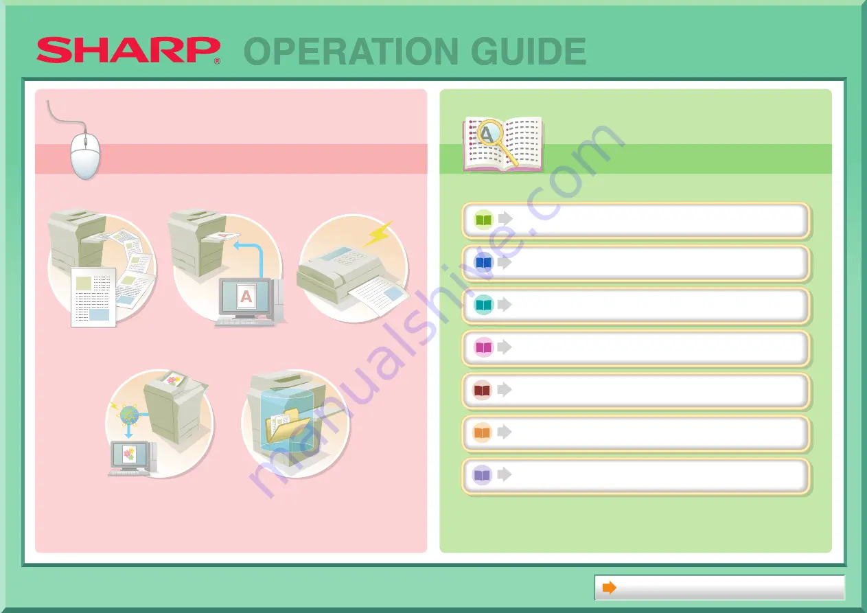 Sharp DX-C310 Operation Operation Manual Download Page 1