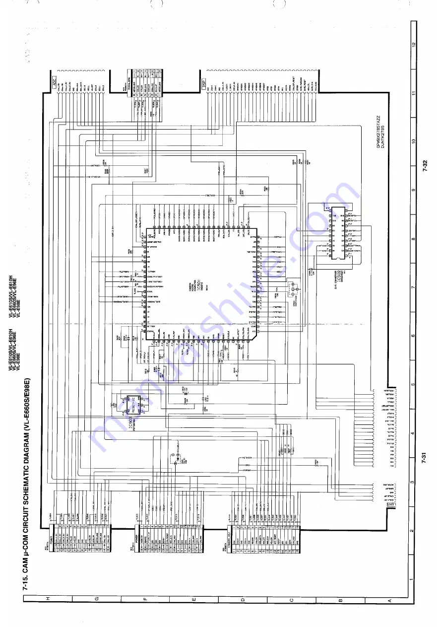 Sharp E630T Service Manual Download Page 89