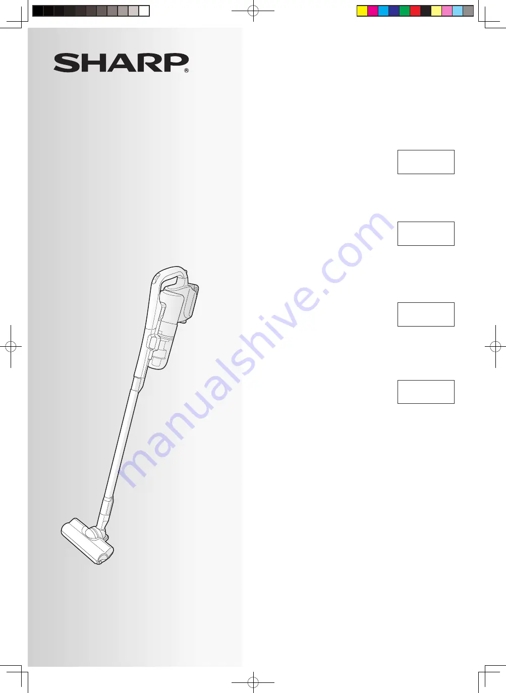 Sharp EC-A1RAS Operation Manual Download Page 1