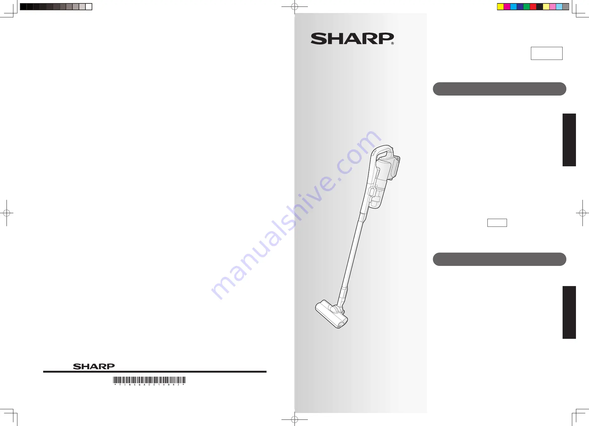 Sharp EC-A1RHK Operation Manual Download Page 1