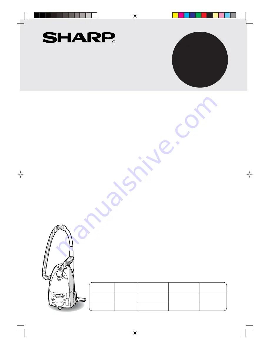 Sharp EC-CB18 Operation Manual Download Page 1