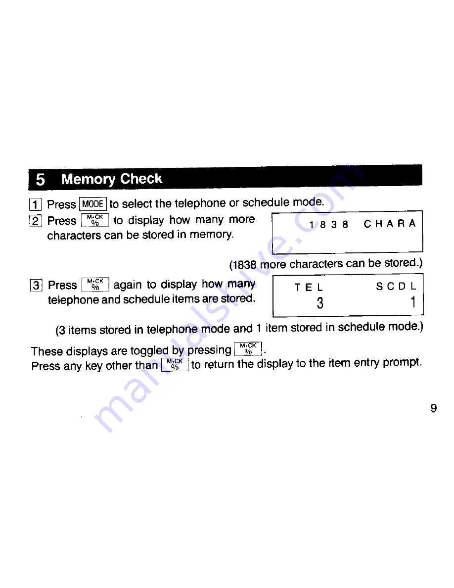 Sharp EL-6071 Operation Manual Download Page 11