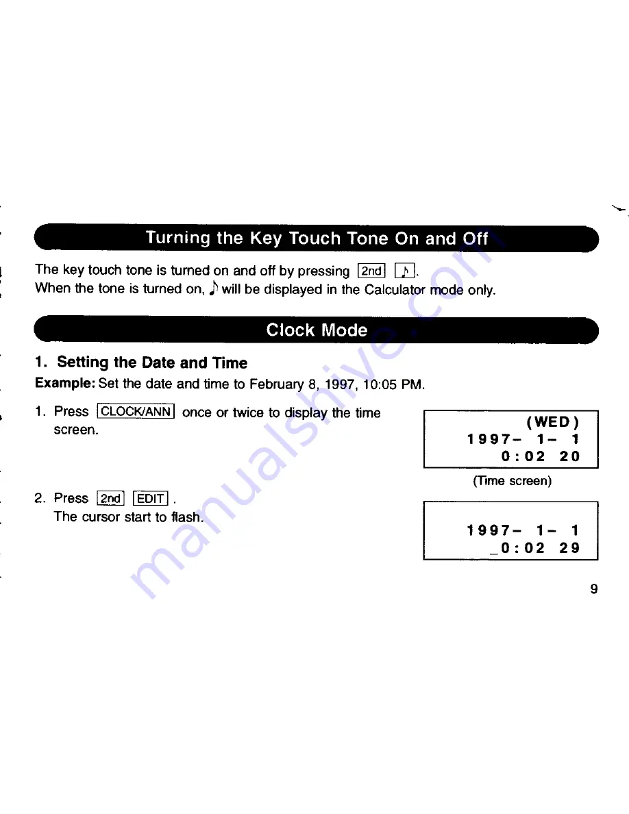 Sharp EL-6490 Operation Manual Download Page 10