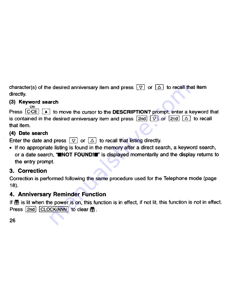 Sharp EL-6490 Operation Manual Download Page 27