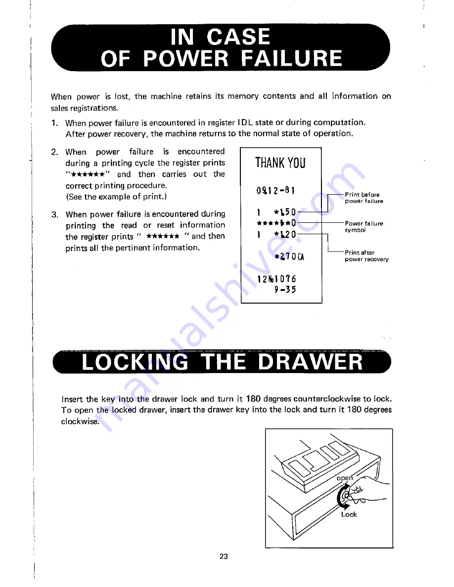 Sharp ER-1873 Instruction Manual Download Page 25