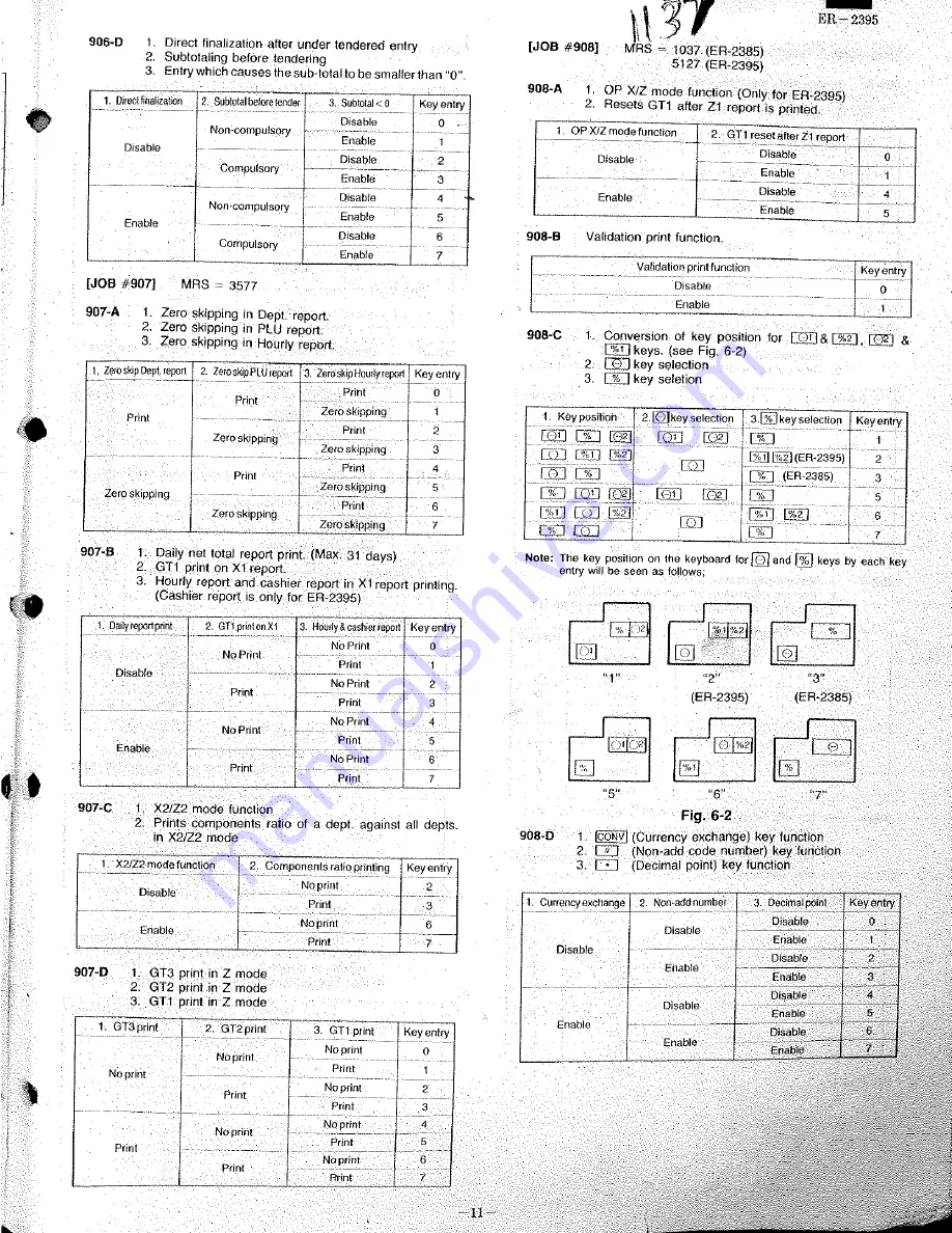 Sharp ER-2385 Скачать руководство пользователя страница 10