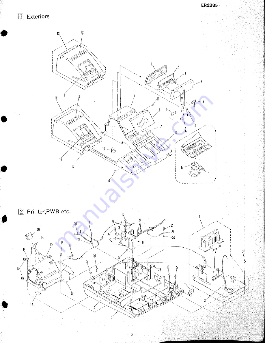 Sharp ER-2385 Service Manual Download Page 18