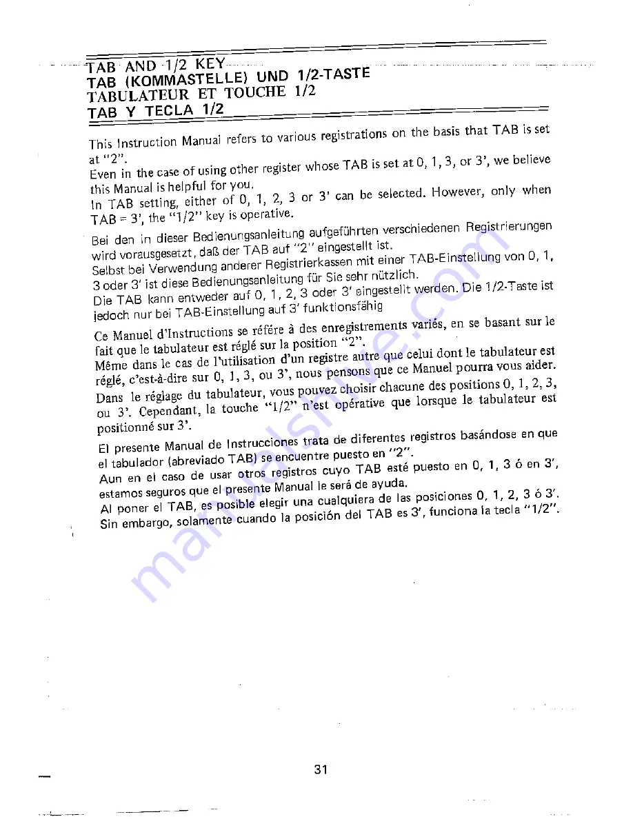 Sharp ER-2720 Instruction Manual Download Page 33