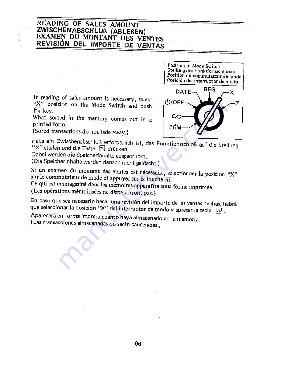 Sharp ER-2720 Instruction Manual Download Page 68