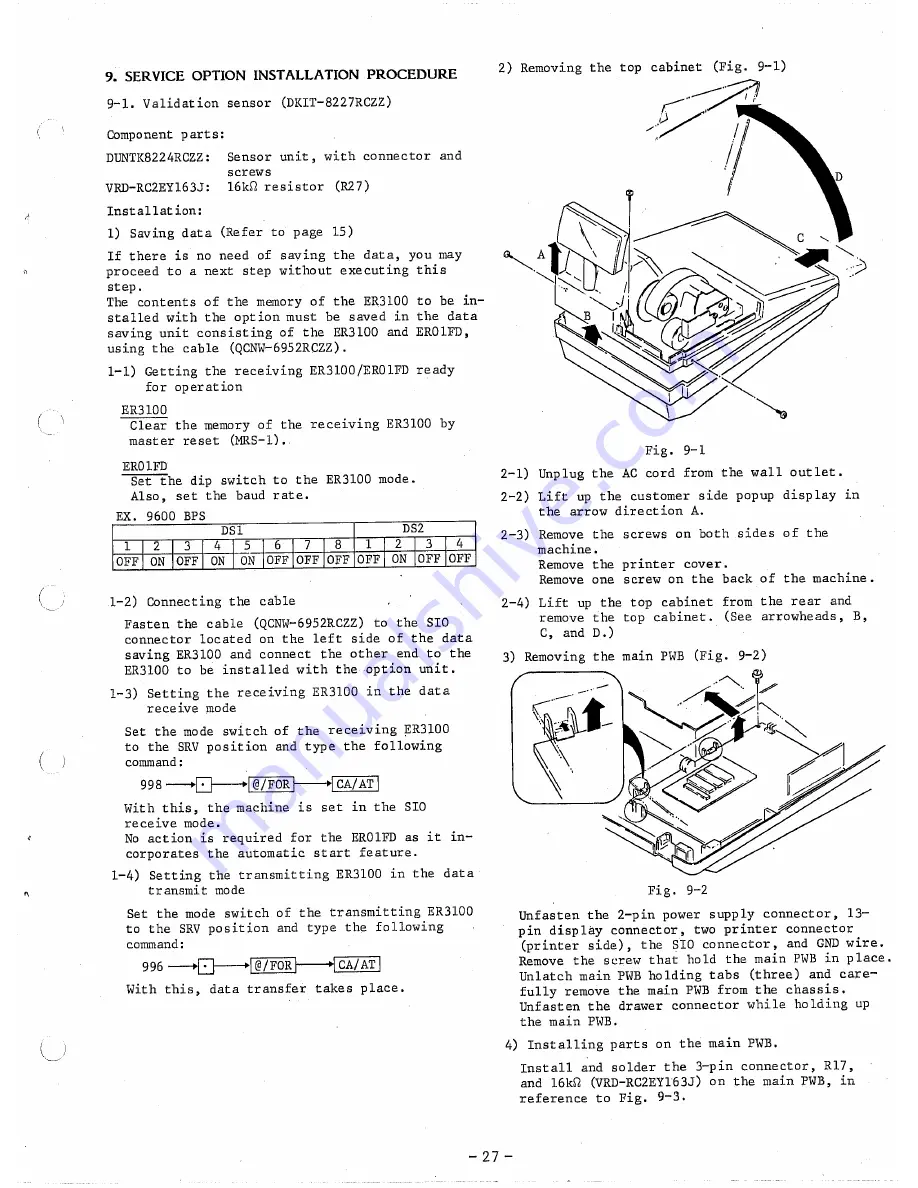 Sharp er-3100 Скачать руководство пользователя страница 28