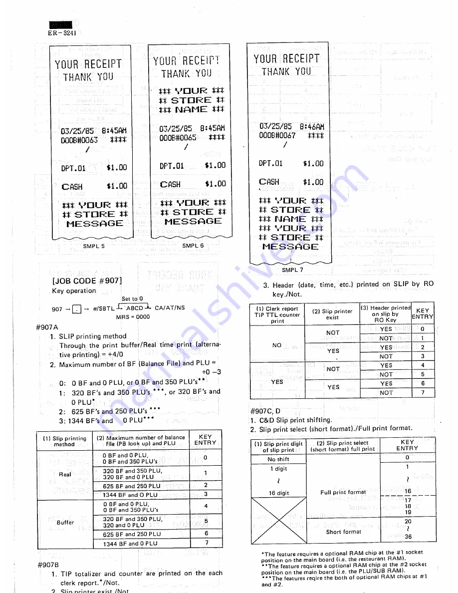 Sharp ER-3231 Service Manual Download Page 18