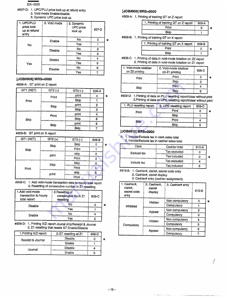 Sharp ER-3550 Скачать руководство пользователя страница 17