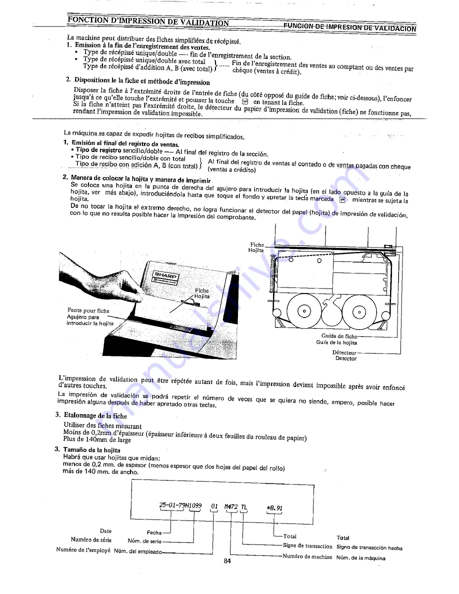 Sharp ER-4700 Instruction Manual Download Page 86