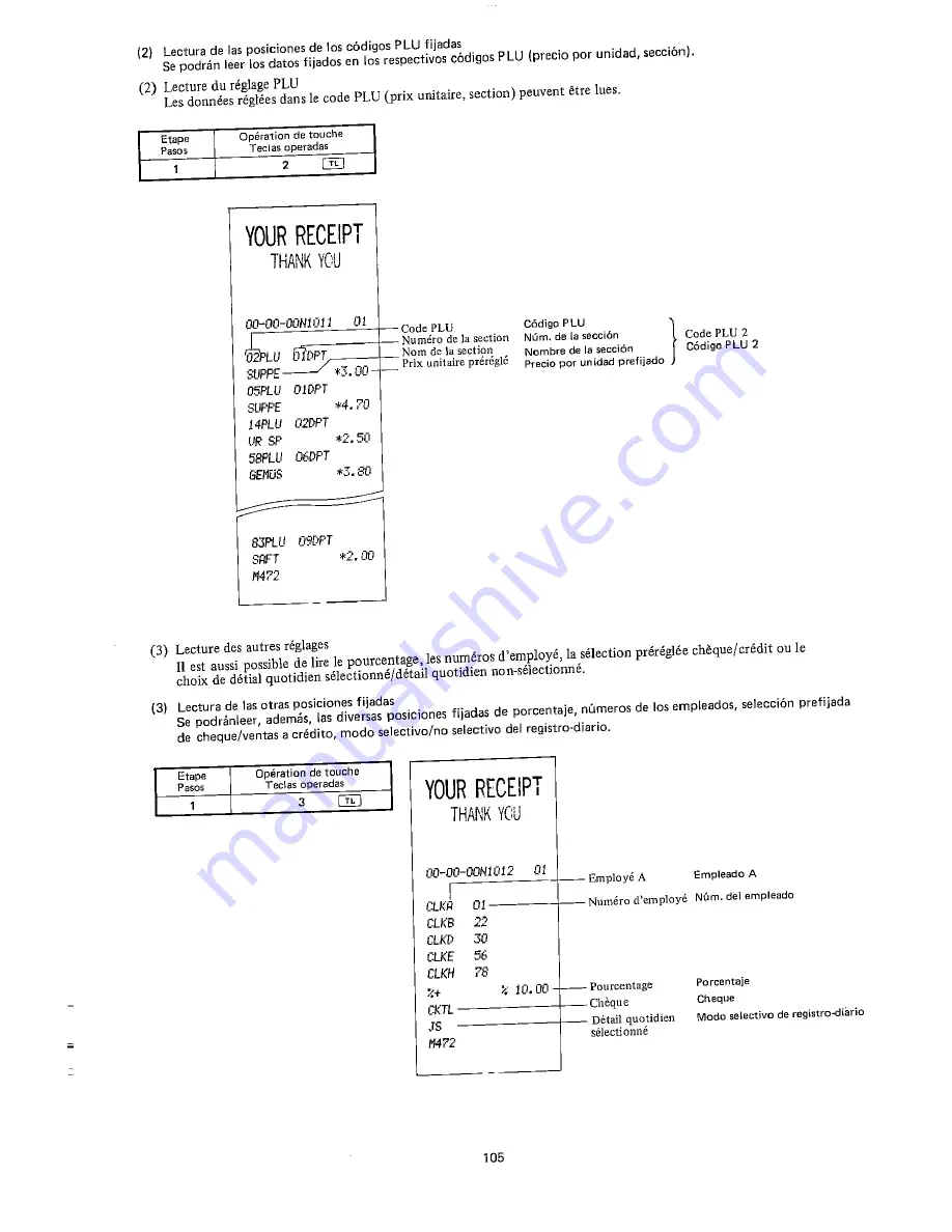 Sharp ER-4700 Instruction Manual Download Page 107