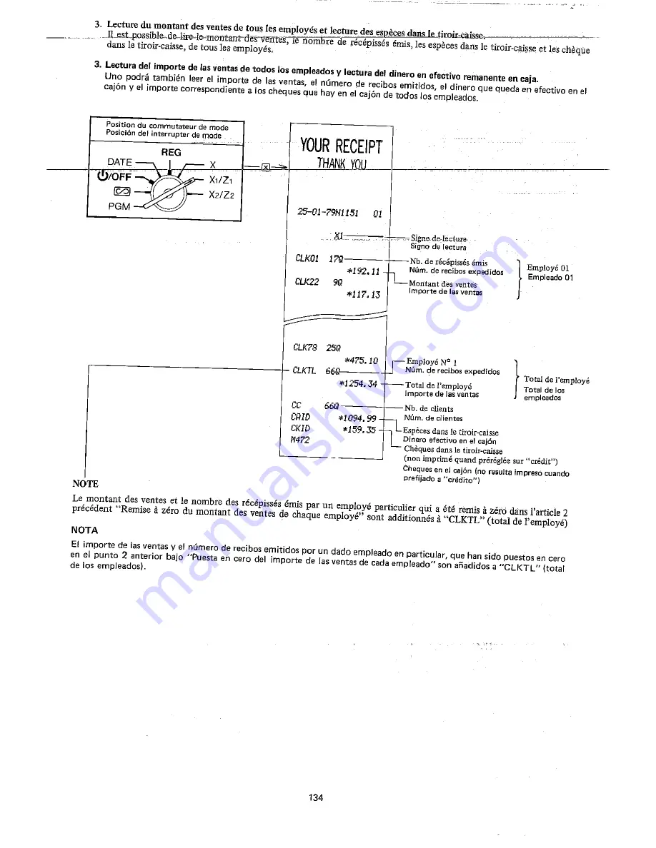 Sharp ER-4700 Instruction Manual Download Page 136