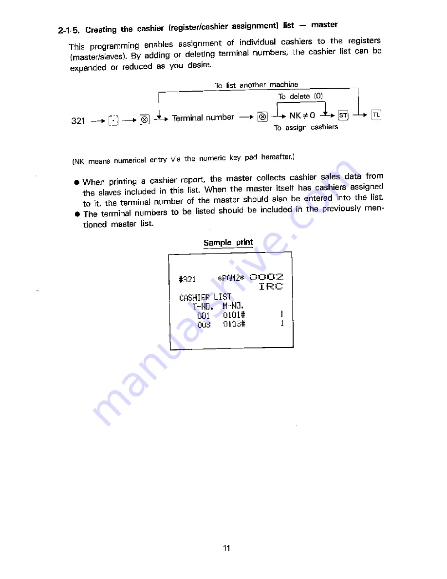 Sharp ER-8700 Instruction Manual Download Page 13