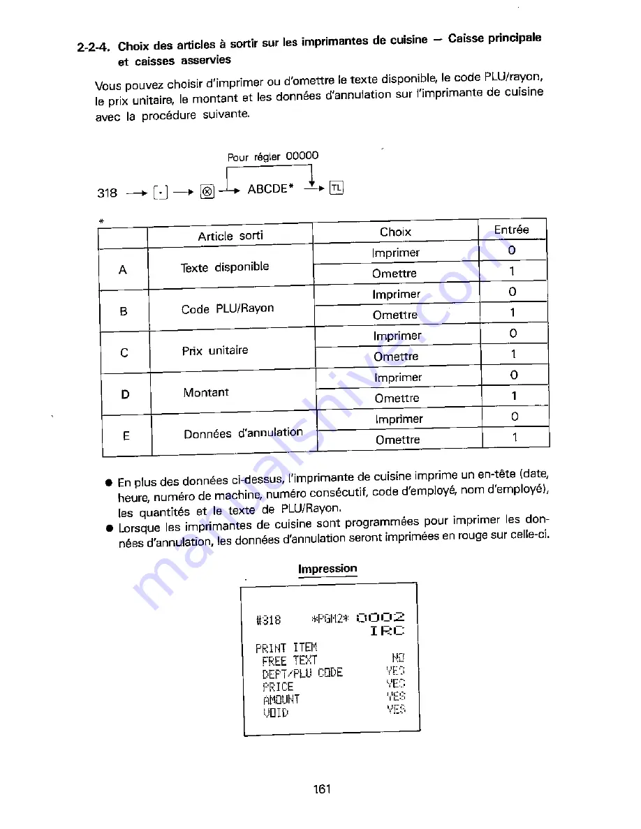 Sharp ER-8700 Instruction Manual Download Page 163