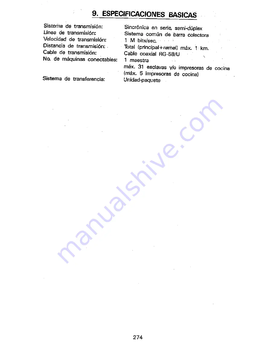 Sharp ER-8700 Instruction Manual Download Page 274