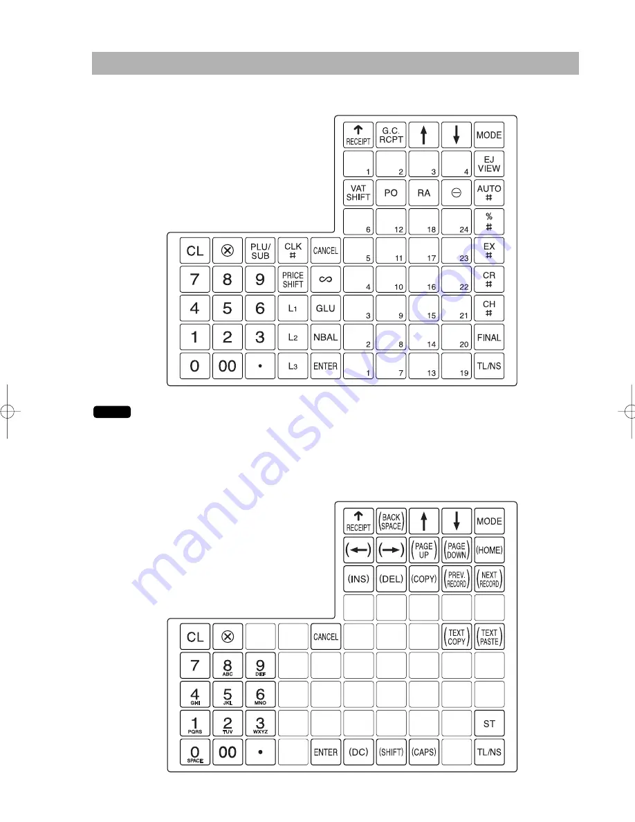 Sharp ER-A280F Instruction Manual Download Page 13