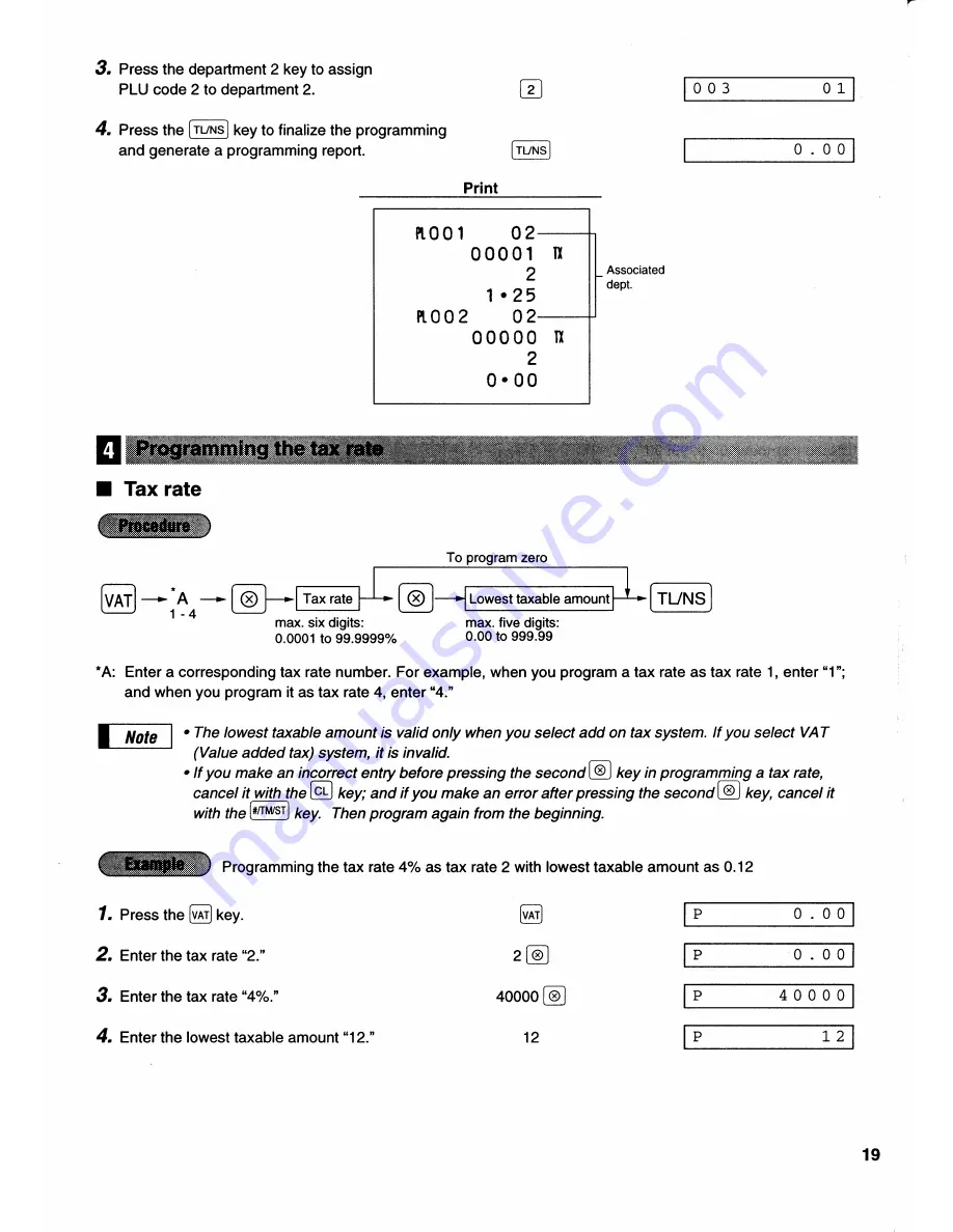 Sharp ER-A310 Instruction Manual Download Page 21