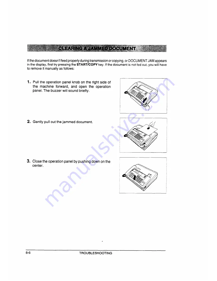 Sharp FO-130 Operation Manual Download Page 71