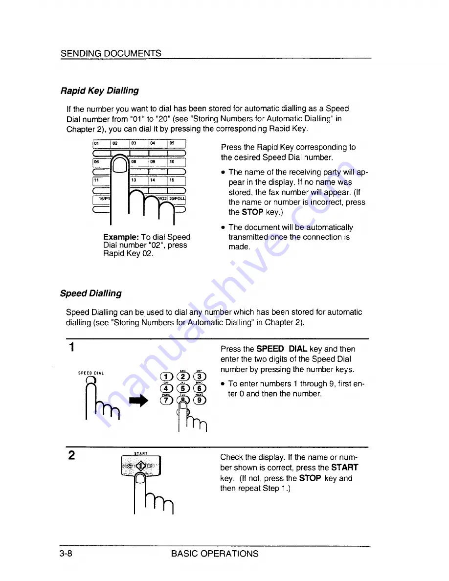 Sharp FO-1450 Operation Manual Download Page 38