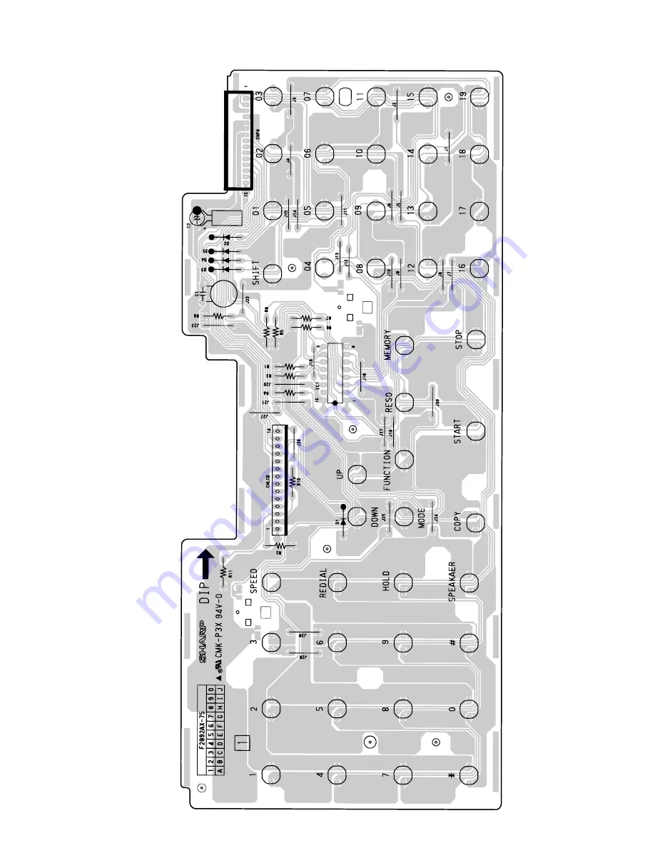 Sharp FO-1460 Service Manual Download Page 77