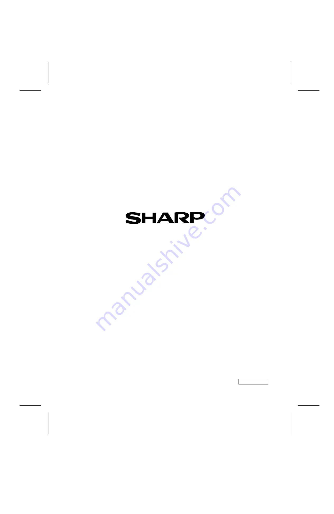 Sharp FO-165 Service Manual Download Page 12