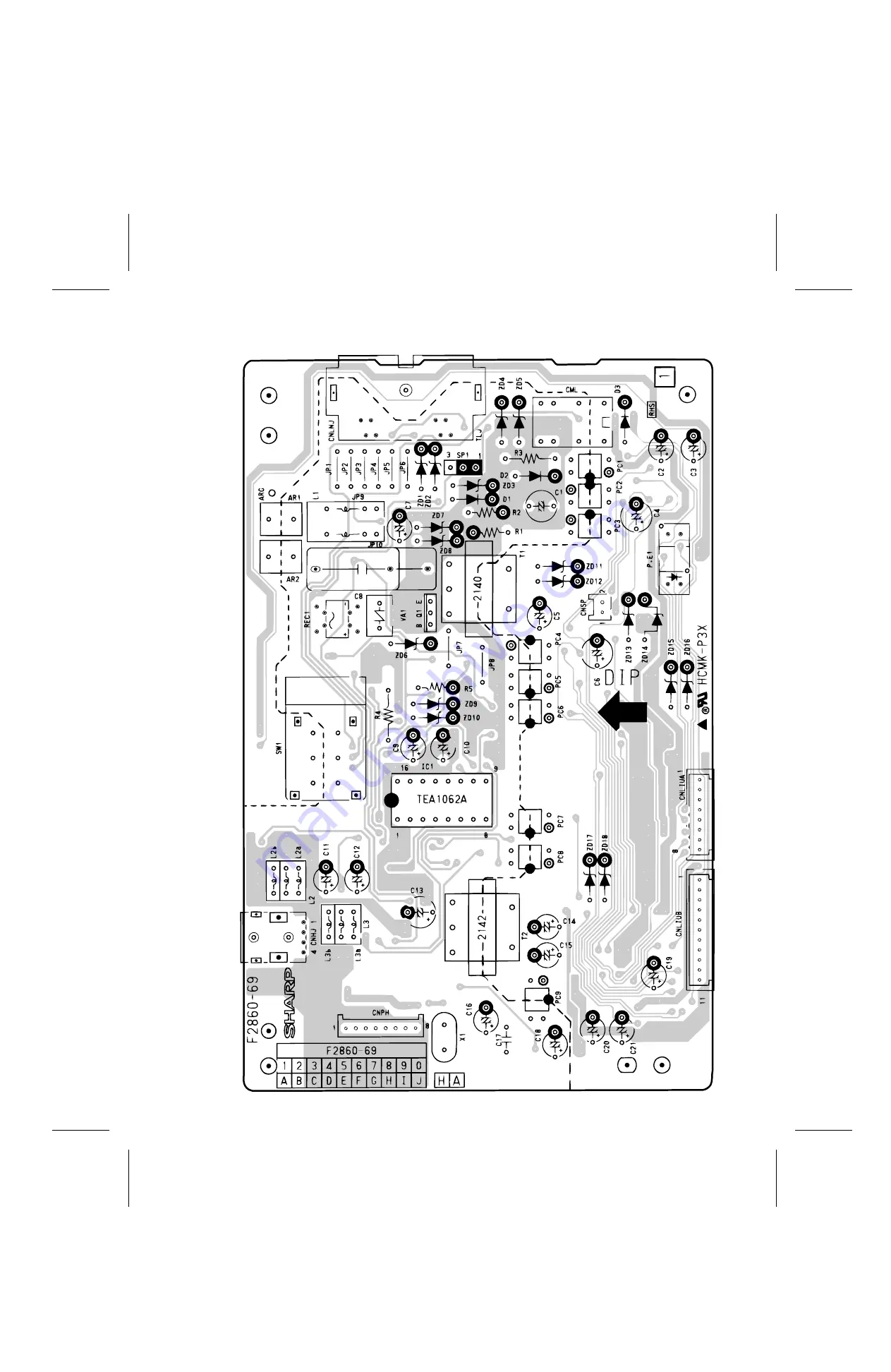 Sharp FO-165 Service Manual Download Page 75