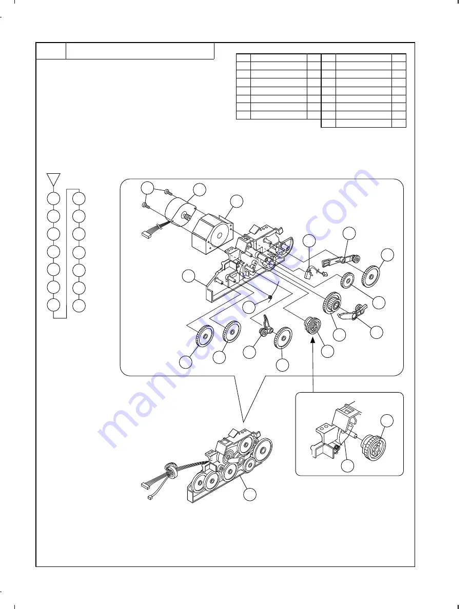 Sharp FO-1660 Service Manual Download Page 46