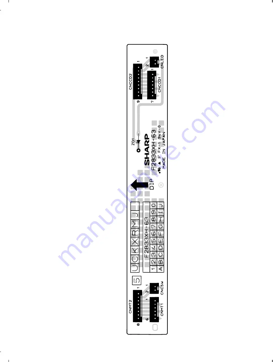 Sharp FO-1850 Service Manual Download Page 83