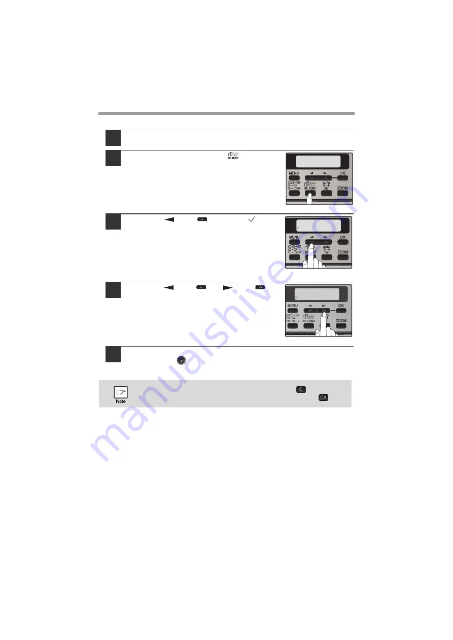 Sharp FO-2081 Operation Manual Download Page 36