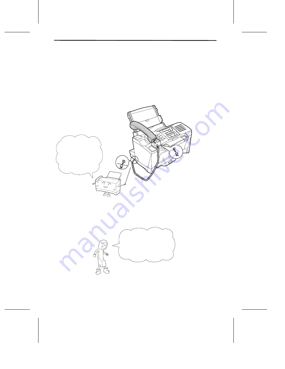 Sharp FO-2150CM Setup Manual Download Page 4