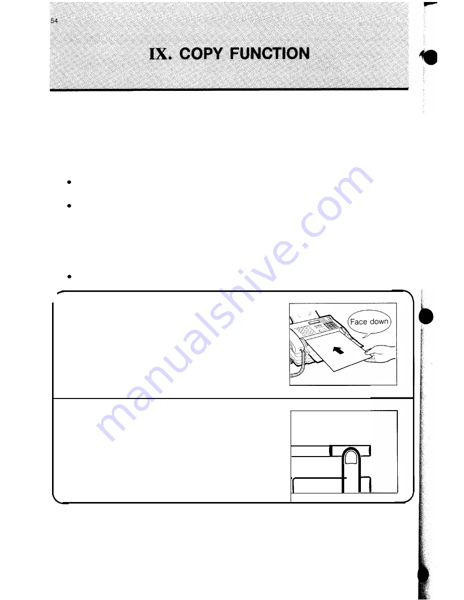 Sharp FO-220 Operation Manual Download Page 56