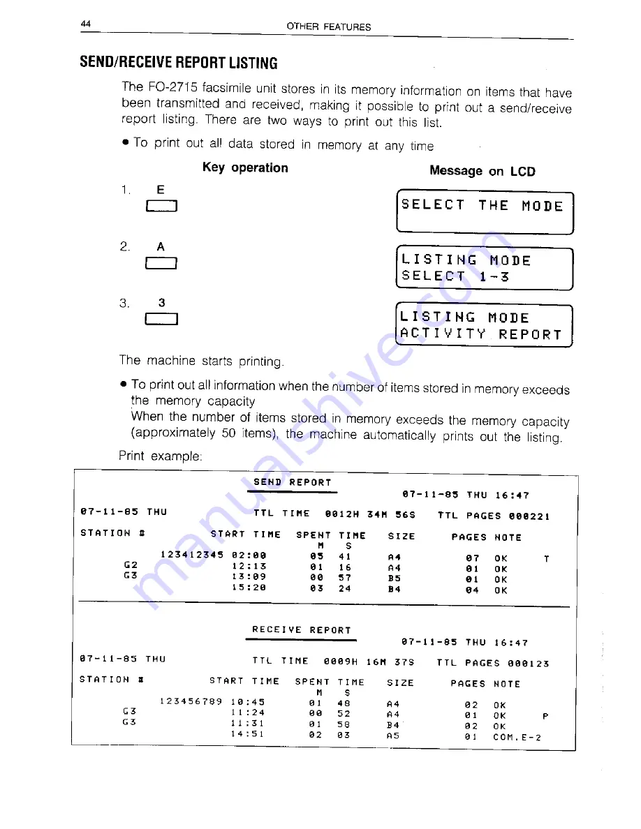 Sharp FO-2715 Operation Manual Download Page 52