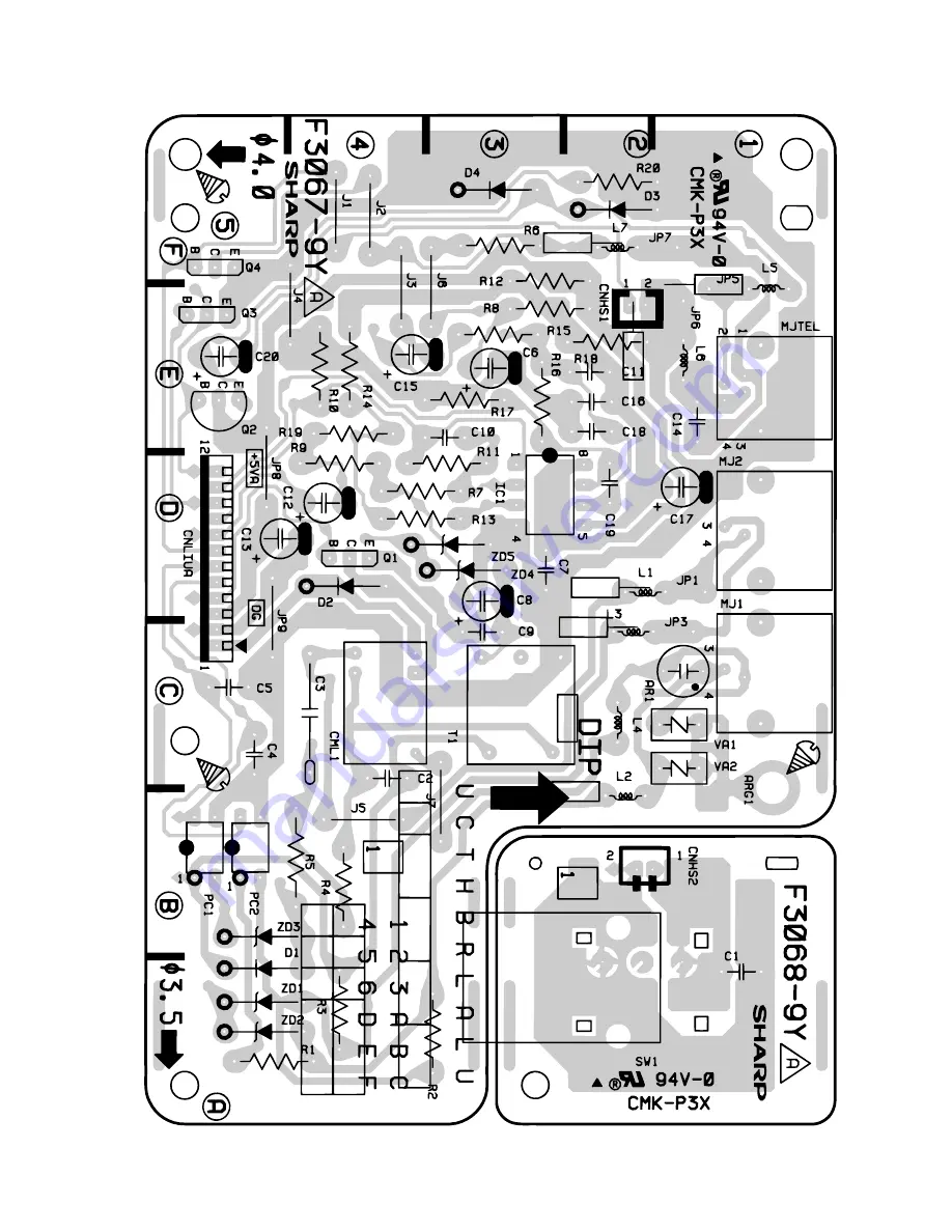 Sharp FO-2950M - B/W Laser - All-in-One Service Manual Download Page 109